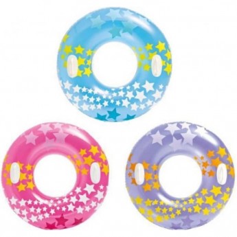 Круг для плавания INTEX «СТАРГЕЙЗ» 59256 91 см, от 9 лет, цвет микс