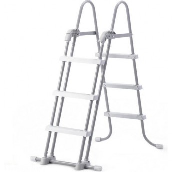 Лестница для бассейнов INTEX 28075 от 91 до 107 см, 3 ступеньки, без площадки, с защитой